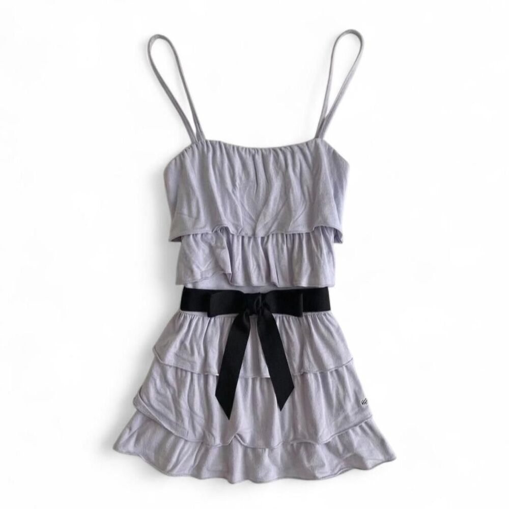 Body-central Women's Blue and Grey Vest